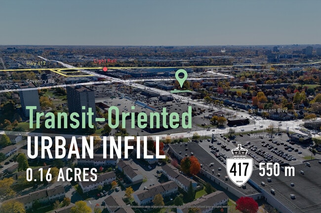 More details for 1076 St. Laurent Blvd, Ottawa, ON - Land for Sale