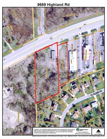 9669 Highland Rd, White Lake Township, MI à vendre - Aérien - Image 3 de 12
