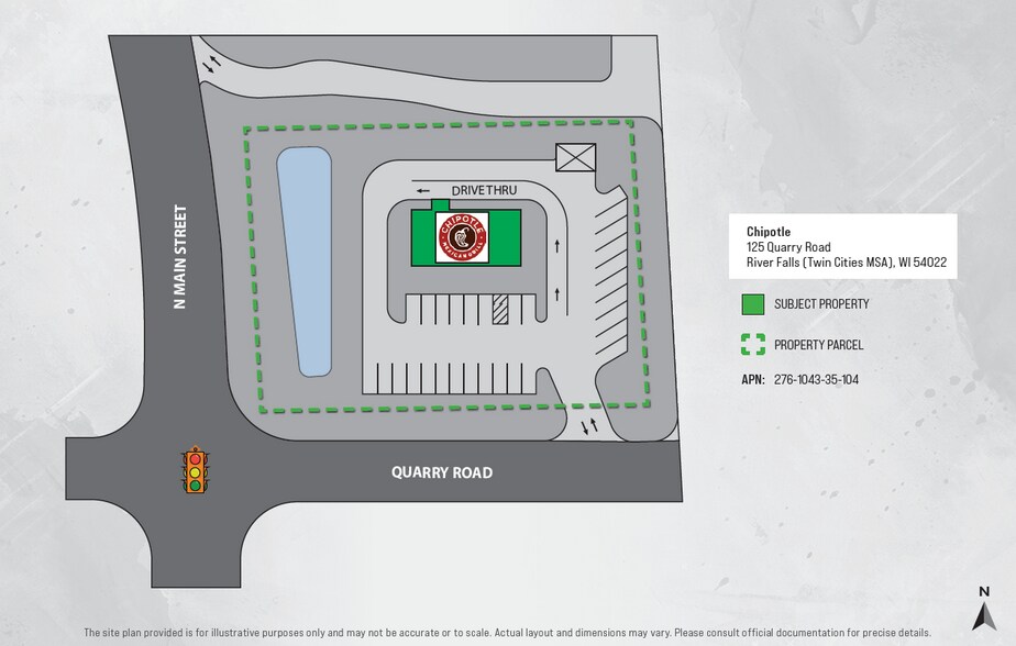 125 Quarry Rd, River Falls, WI à vendre - Plan de site - Image 2 de 4