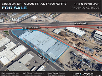 Plus de détails pour 1911 N 22nd Ave, Phoenix, AZ - Industriel à vendre