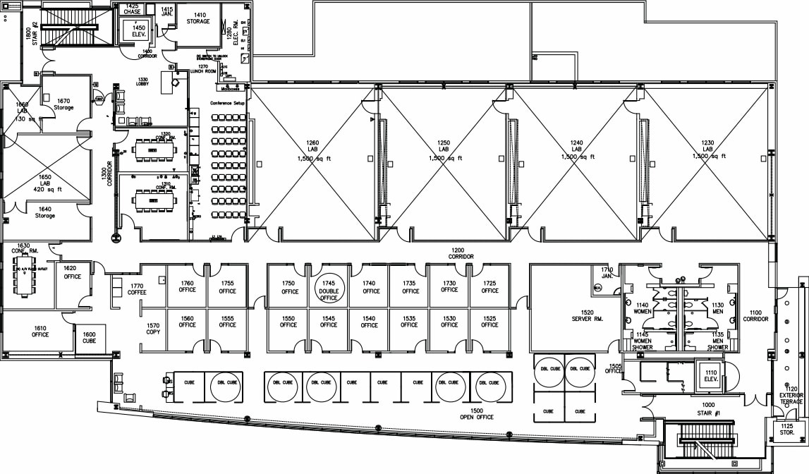 468 Littlefield Ave, South San Francisco, CA for lease Floor Plan- Image 1 of 2