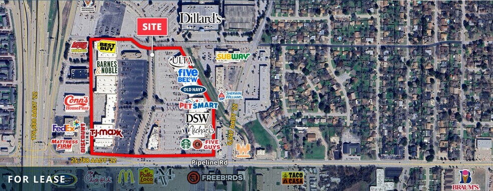 869 North East Mall Blvd, Hurst, TX à louer - Aérien - Image 3 de 3