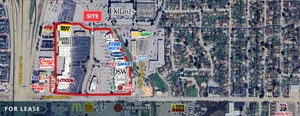 869 North East Mall Blvd, Hurst, TX - AERIAL  map view