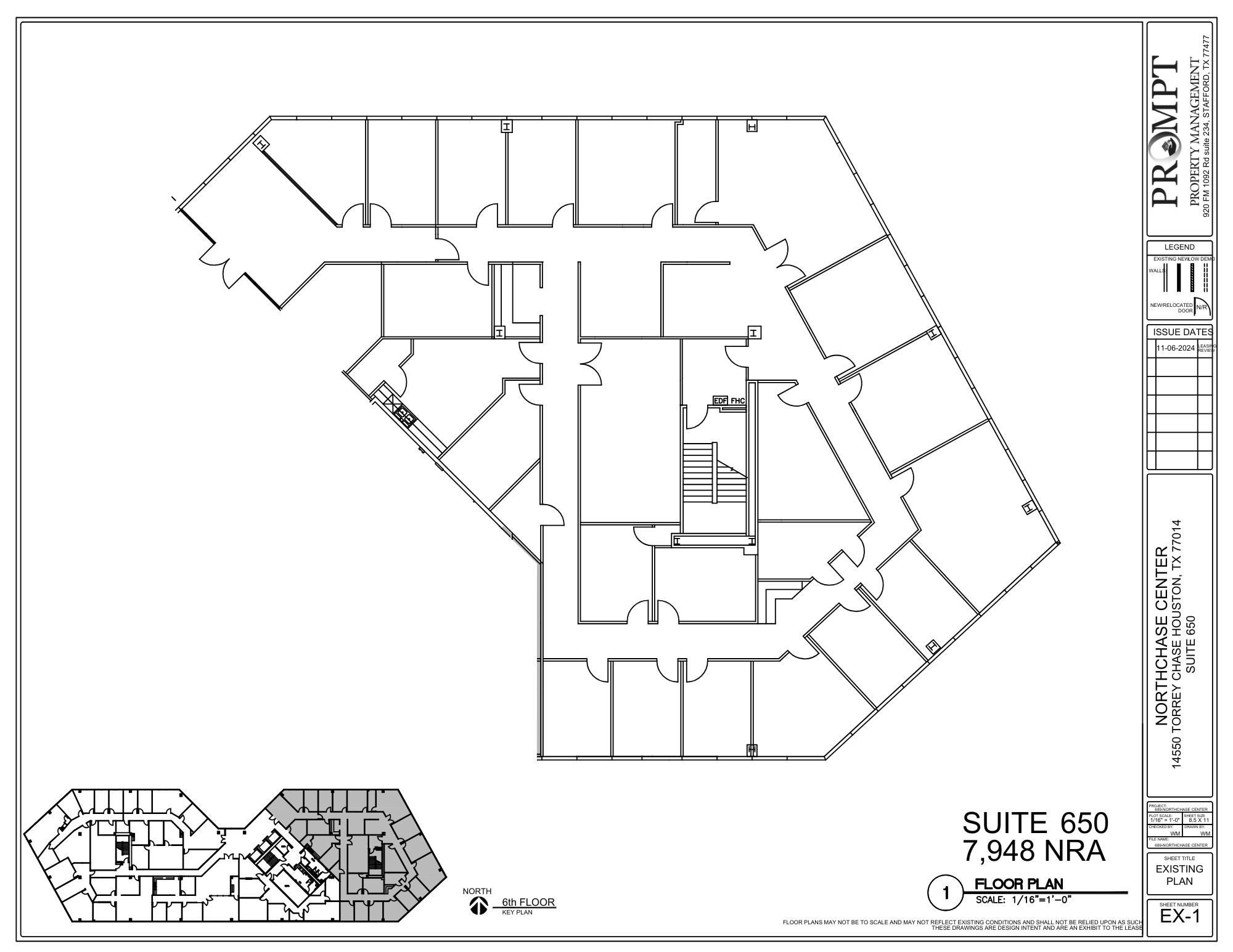 14550 Torrey Chase Blvd, Houston, TX for lease Floor Plan- Image 1 of 1
