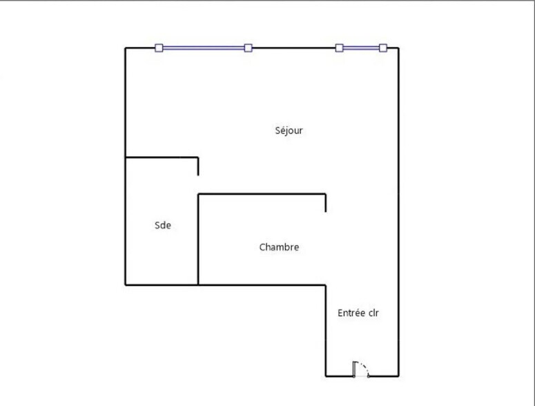 Office in Paris for sale - Floor Plan - Image 1 of 5
