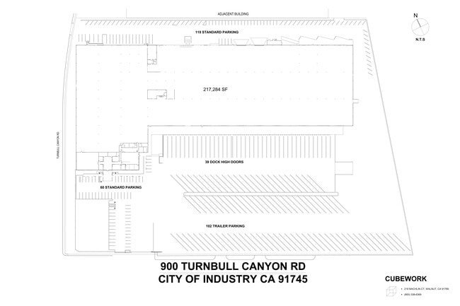 Plus de détails pour 900 Turnbull Canyon Rd, City Of Industry, CA - Bureau, Industriel à louer