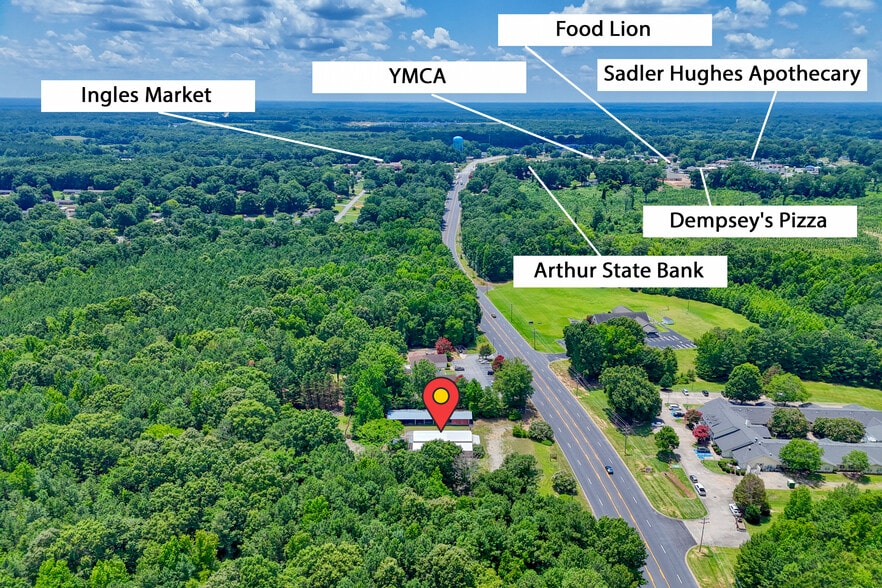 938 Springdale Dr, Clinton, SC for sale - Aerial - Image 3 of 11
