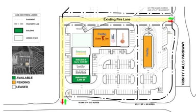 NWQ of Trinity Falls Pkwy & Olympic Crossing, McKinney, TX à louer Photo du bâtiment- Image 1 de 10