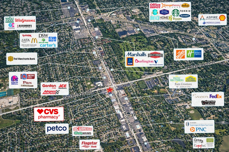 29425 Orchard Lake Rd, Farmington Hills, MI for sale - Building Photo - Image 2 of 3