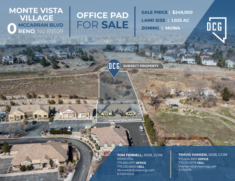 S McCarran Blvd, Reno, NV for sale - Building Photo - Image 1 of 1