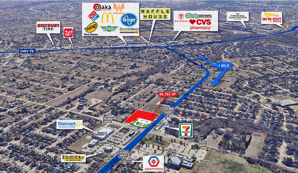 6600 Murphy Rd, Sachse, TX à louer - Photo du bâtiment - Image 2 de 2