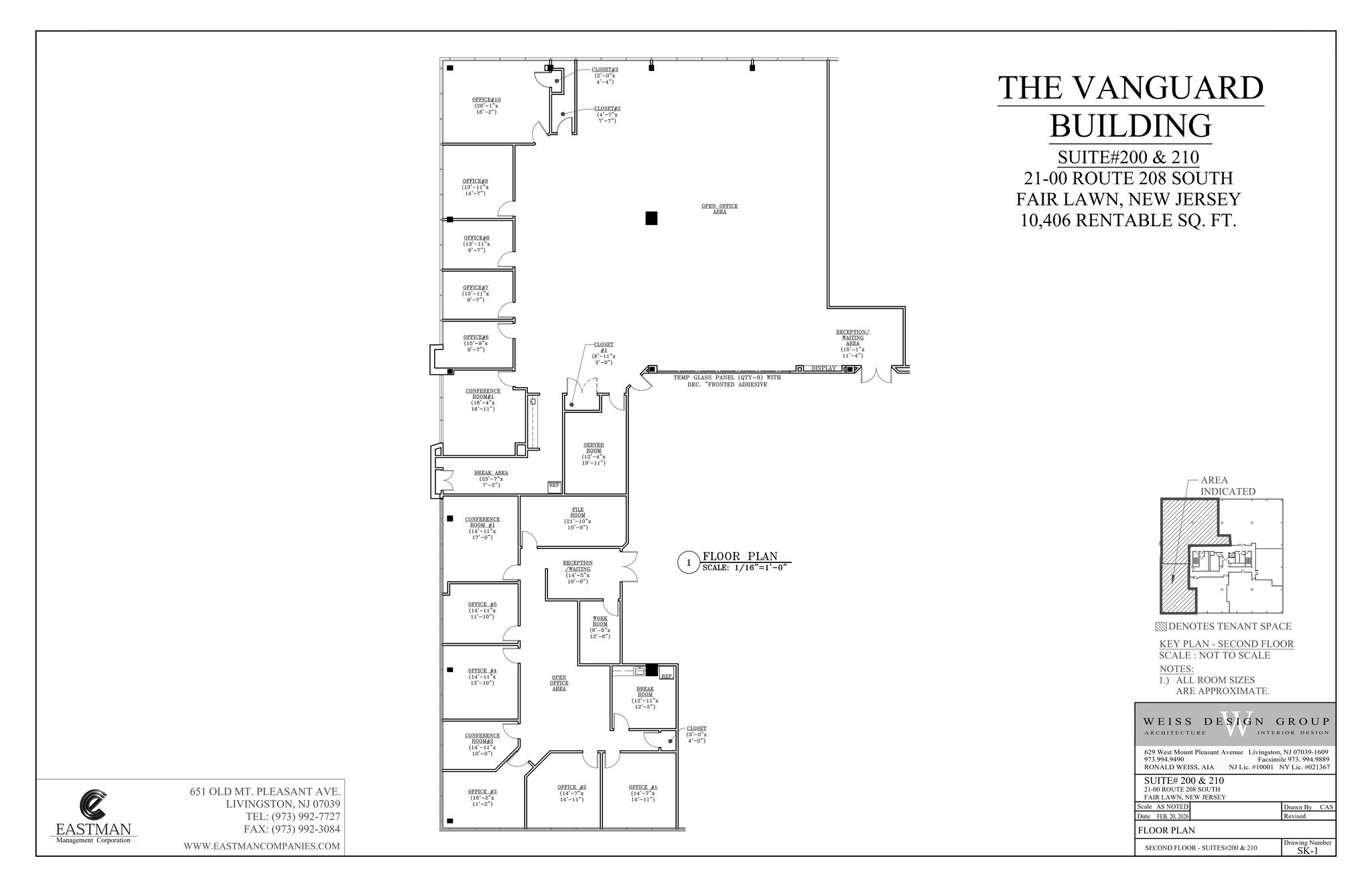 21-00 State Route 208, Fair Lawn, NJ à louer Plan de site- Image 1 de 2