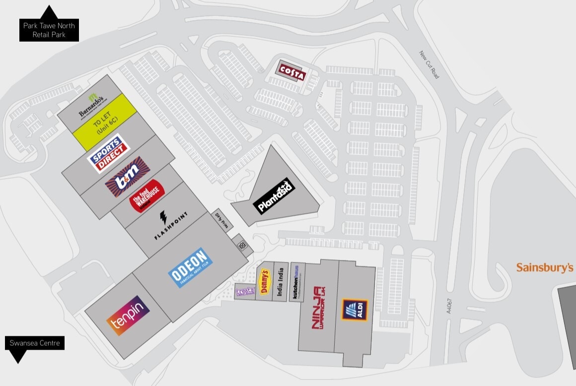Parc Tawe, Swansea for lease Site Plan- Image 1 of 3