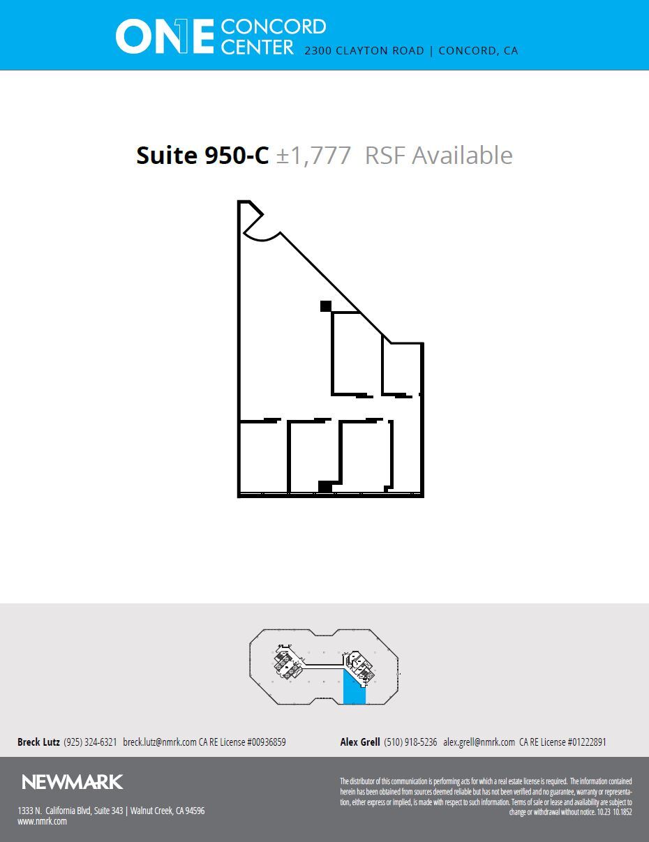 2300 Clayton Rd, Concord, CA for lease Floor Plan- Image 1 of 1