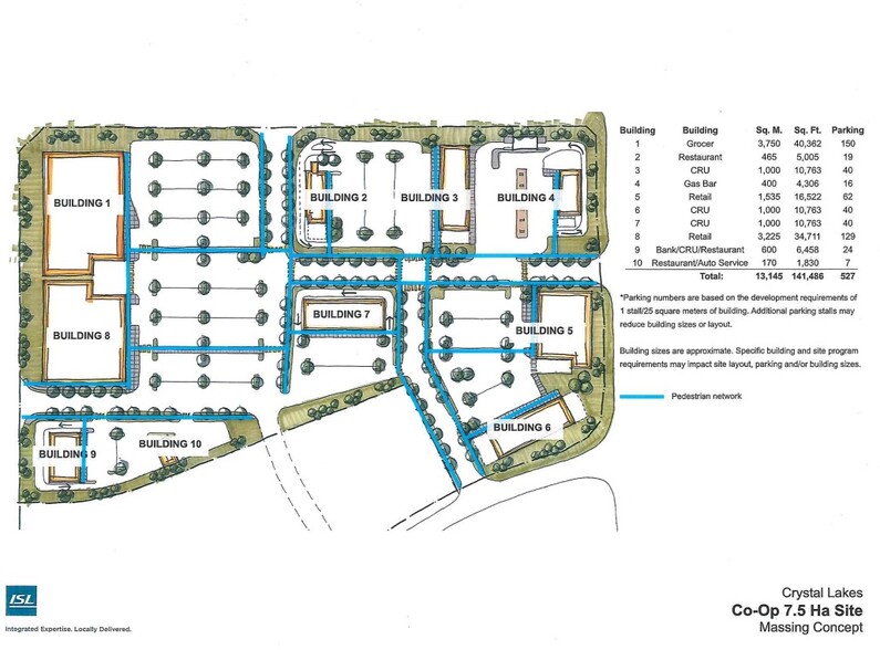 74th St & 50th Ave, Leduc, AB for lease - Building Photo - Image 1 of 3