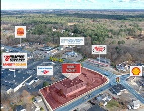 842 S Franklin St, Holbrook, MA - AERIAL  map view - Image1