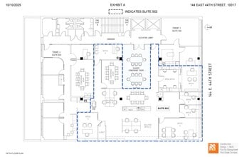 144 E 44th St, New York, NY for lease Site Plan- Image 2 of 23