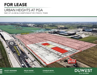 More details for SWC of US Hwy 380 & Championship Dr, Frisco, TX - Retail for Lease