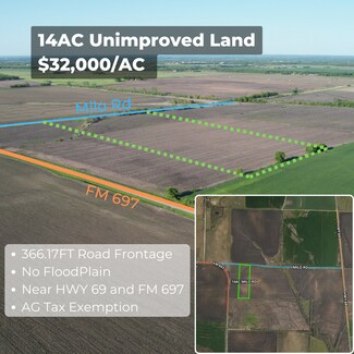 More details for TBD Milo Rd, Whitewright, TX - Land for Sale