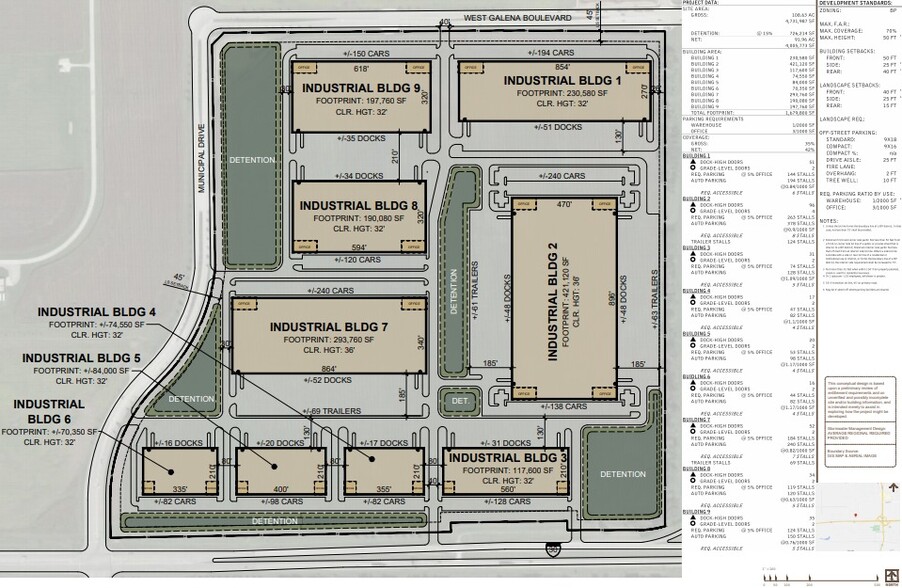 US-30 & Route 47, Sugar Grove, IL à vendre - Plan de site - Image 2 de 2