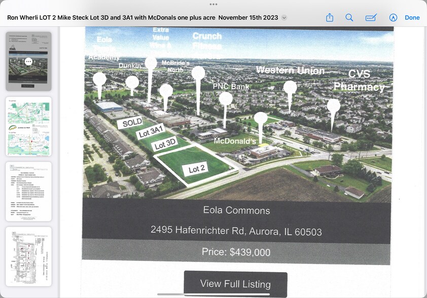 2495 Hafenrichter Rd, Aurora, IL à vendre - Photo du bâtiment - Image 2 de 11