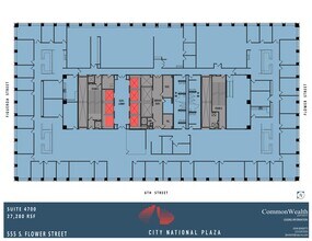515 S Flower St, Los Angeles, CA for lease Site Plan- Image 1 of 1