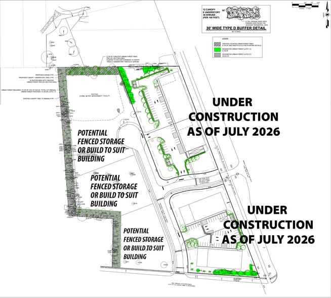 4145 Southview Dr, Tallahassee, FL for lease - Site Plan - Image 1 of 3