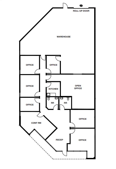 6352 Corte del Abeto, Carlsbad, CA for lease Floor Plan- Image 1 of 1