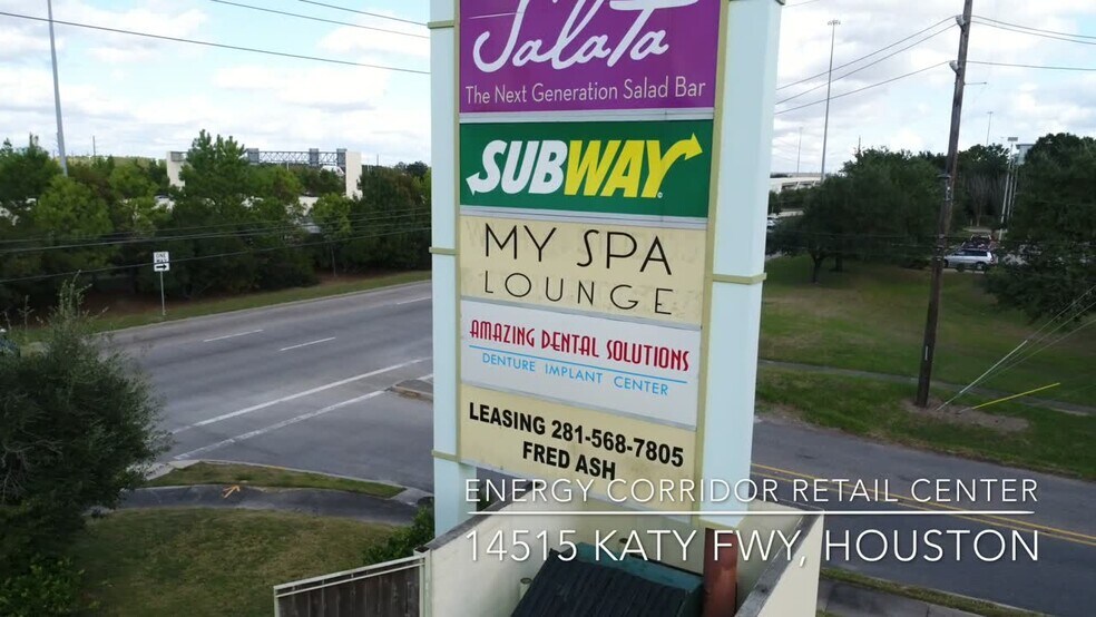 14515 Katy Fwy, Houston, TX à louer - Vidéo sur l’inscription commerciale - Image 2 de 6
