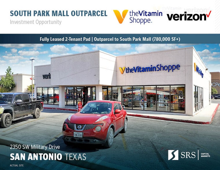 2350 SW Military Dr, San Antonio, TX à vendre - Photo du bâtiment - Image 1 de 10