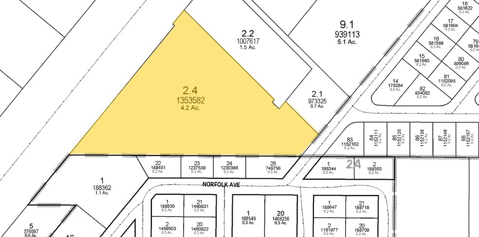 3606 Commercial Way, Spring Hill, FL à vendre - Plan cadastral - Image 2 de 2