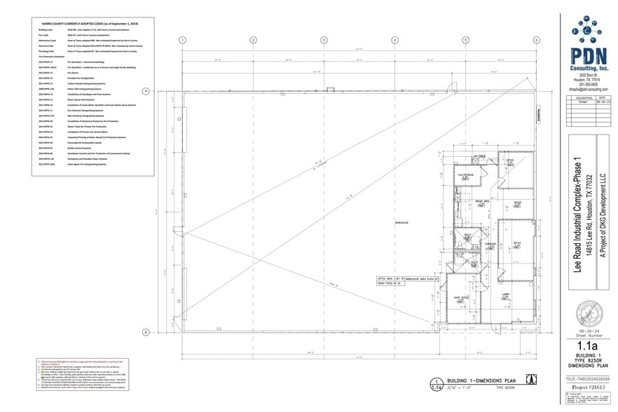 14815 Lee Rd, Houston, TX for lease - Site Plan - Image 2 of 8
