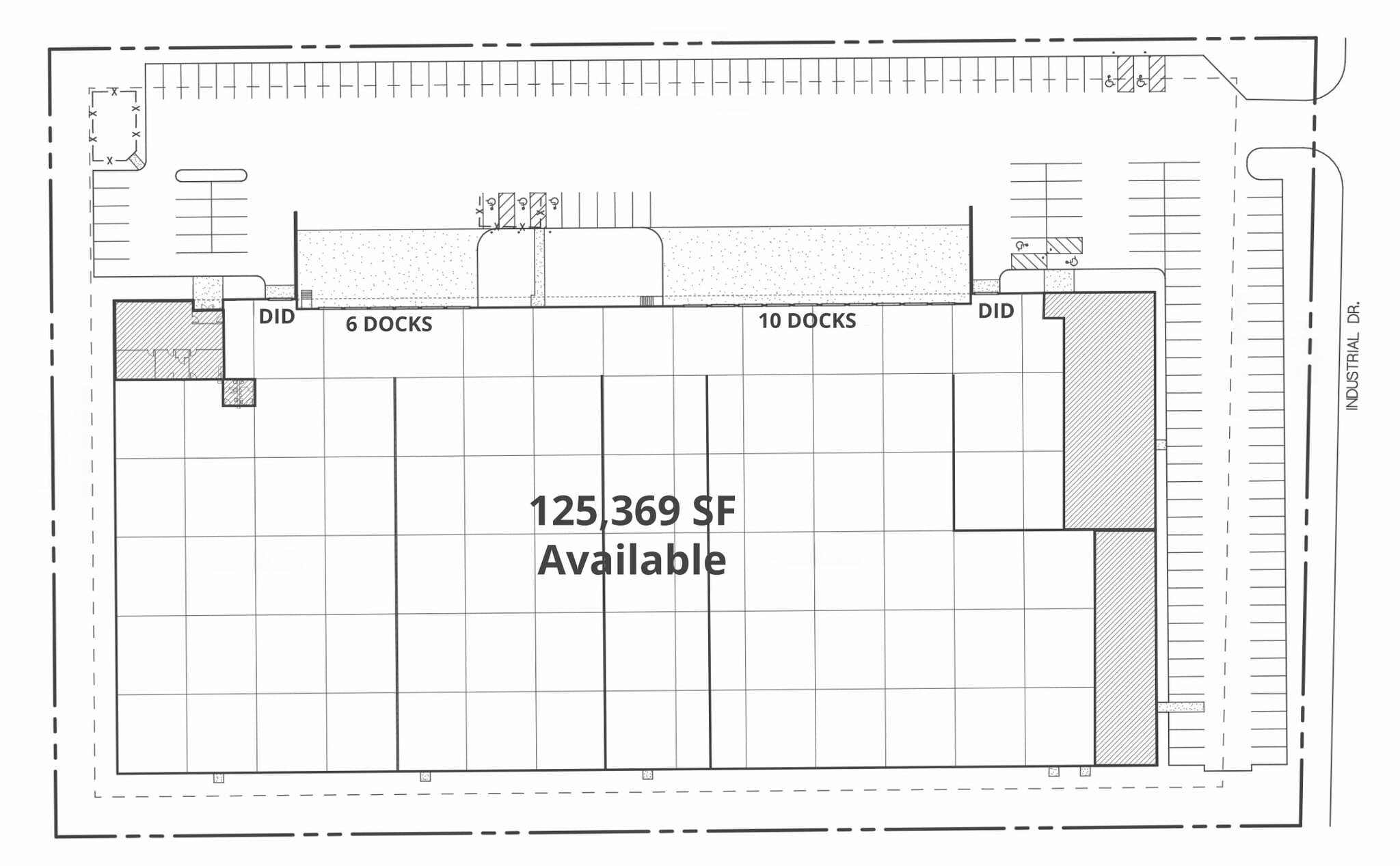 320-360 Industrial Dr, West Chicago, IL for lease Floor Plan- Image 1 of 1