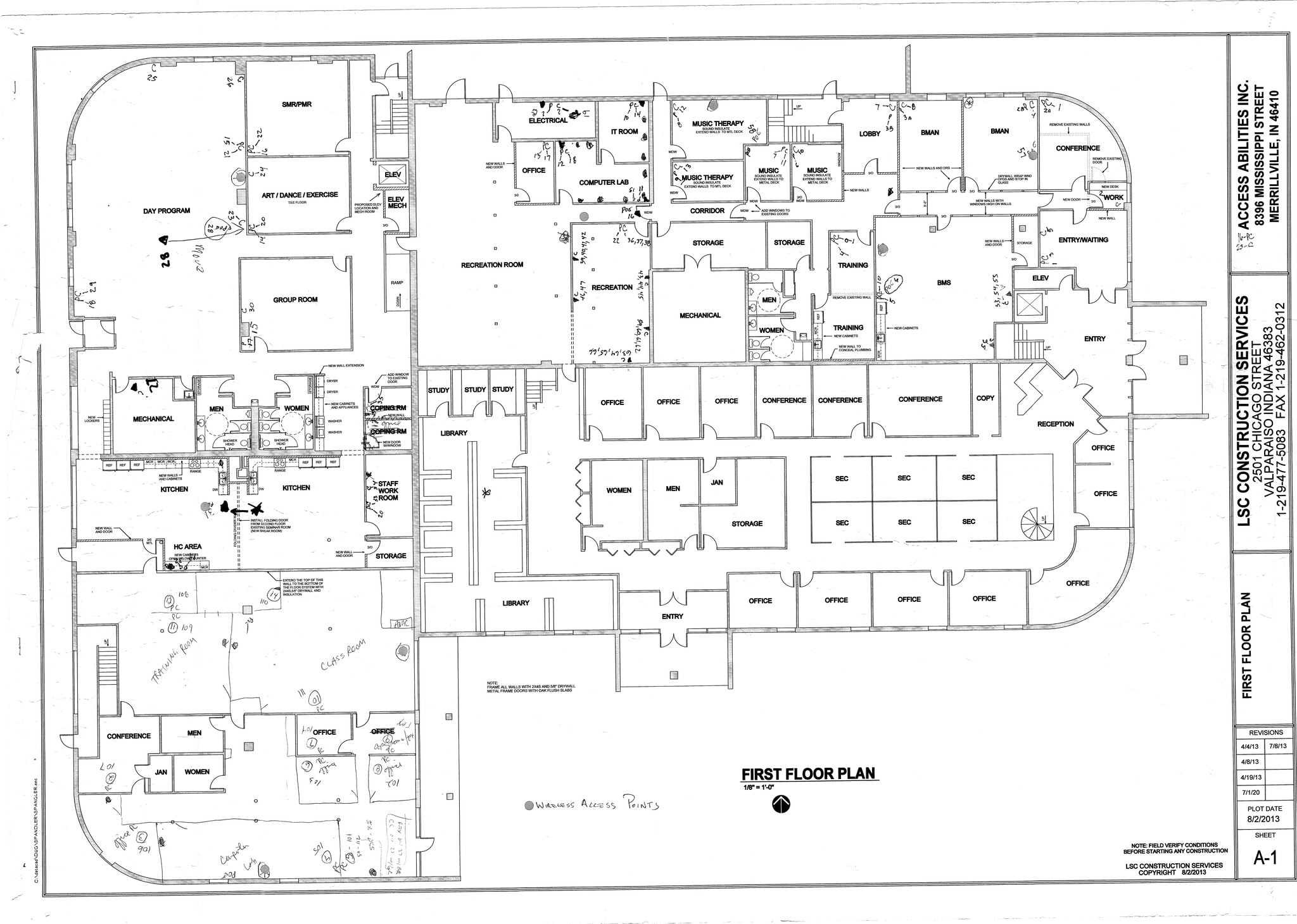 8396 Mississippi St, Merrillville, IN for lease Site Plan- Image 1 of 1
