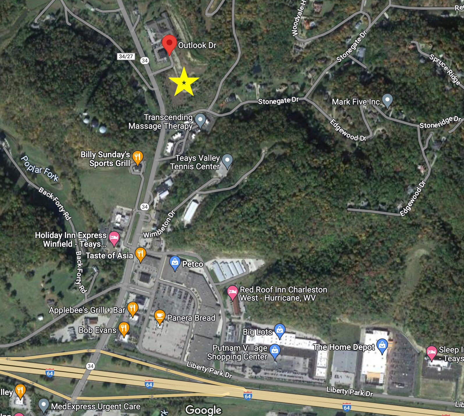 0 Outlook Drive, Hurricane, WV for sale Primary Photo- Image 1 of 4