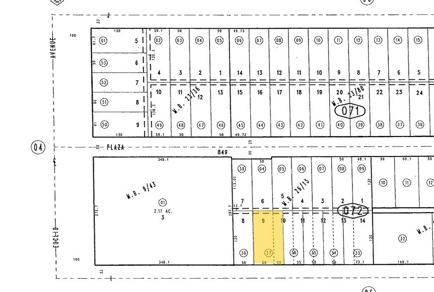 209 E I St, Ontario, CA à louer - Plan cadastral - Image 2 de 4