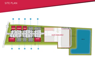 2311 S Houston Ave, Humble, TX à louer Plan de site- Image 2 de 2