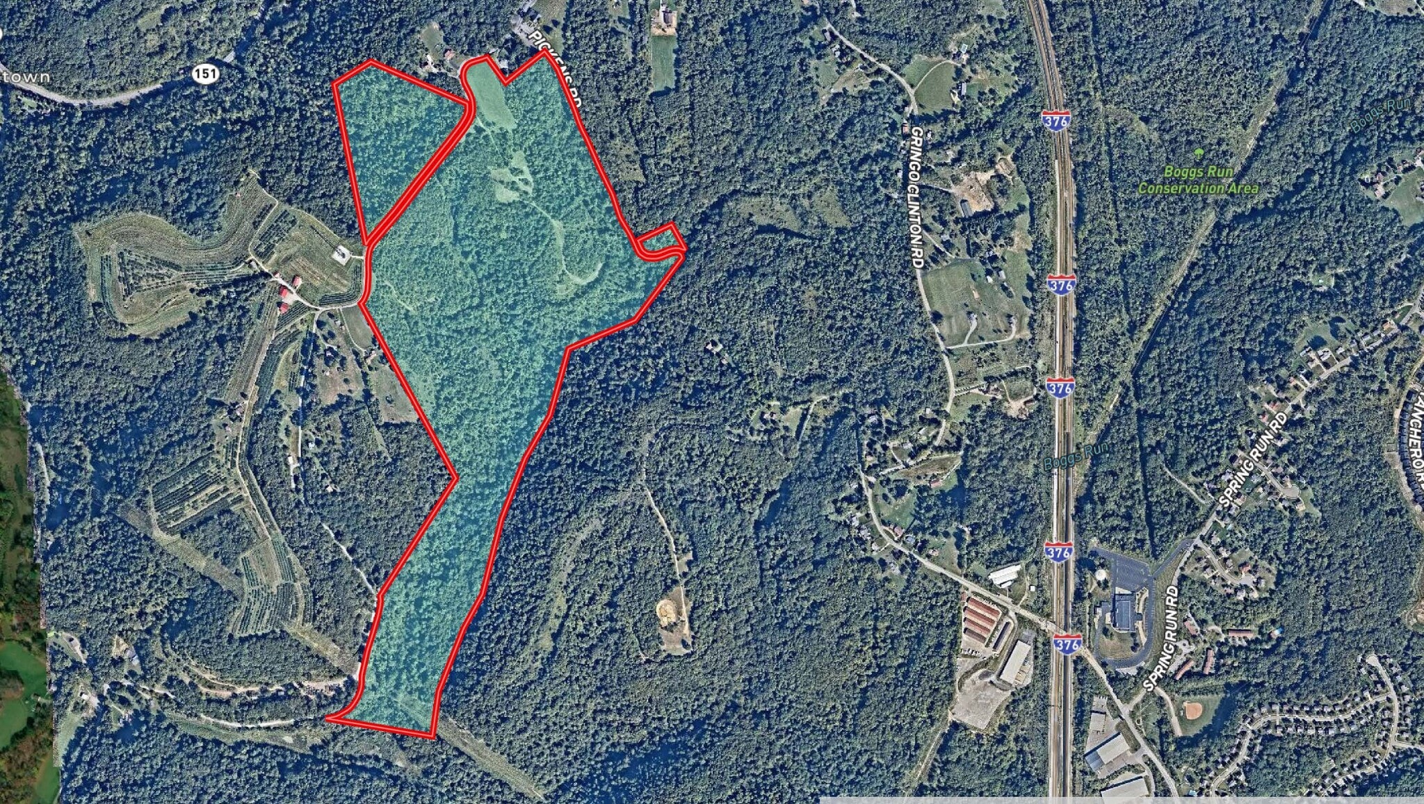 Airport Corridor Land Parcels portfolio of 2 properties for sale on LoopNet.ca Aerial- Image 1 of 3