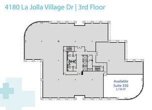 4180 La Jolla Village Dr, La Jolla, CA for lease Floor Plan- Image 1 of 2