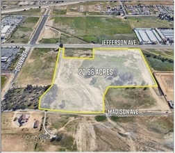 Jefferson Ave, Murrieta, CA - Aérien Vue de la carte