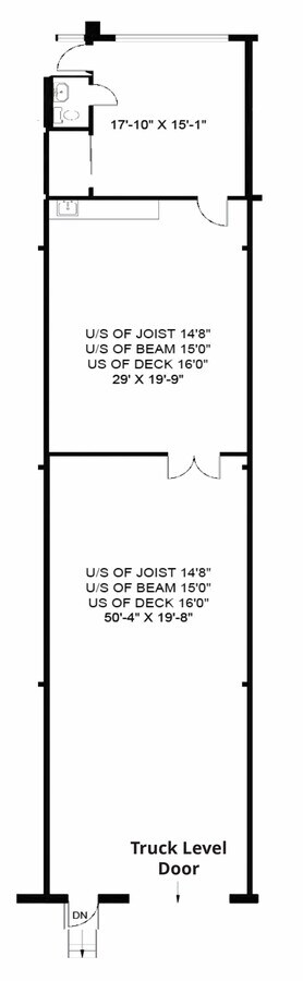 81 Brisbane Rd, Toronto, ON M3J 2K3 - Unité 4 - - Plan d’étage - Image 1 of 1