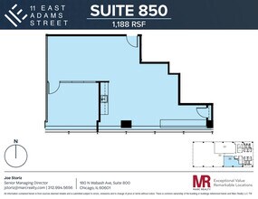 11 E Adams St, Chicago, IL for lease Floor Plan- Image 1 of 1
