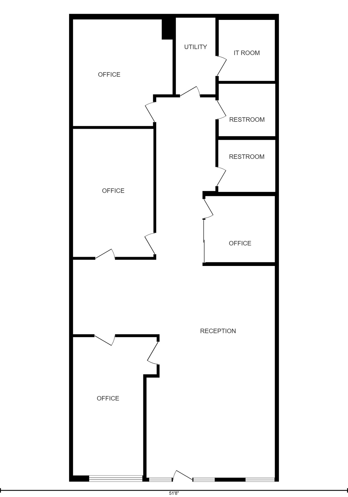 137-205 E Lincoln Trail Blvd, Radcliff, KY à louer Plan d’étage- Image 1 de 8