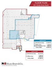 201 Circle Dr N, Piscataway, NJ for lease Floor Plan- Image 2 of 2