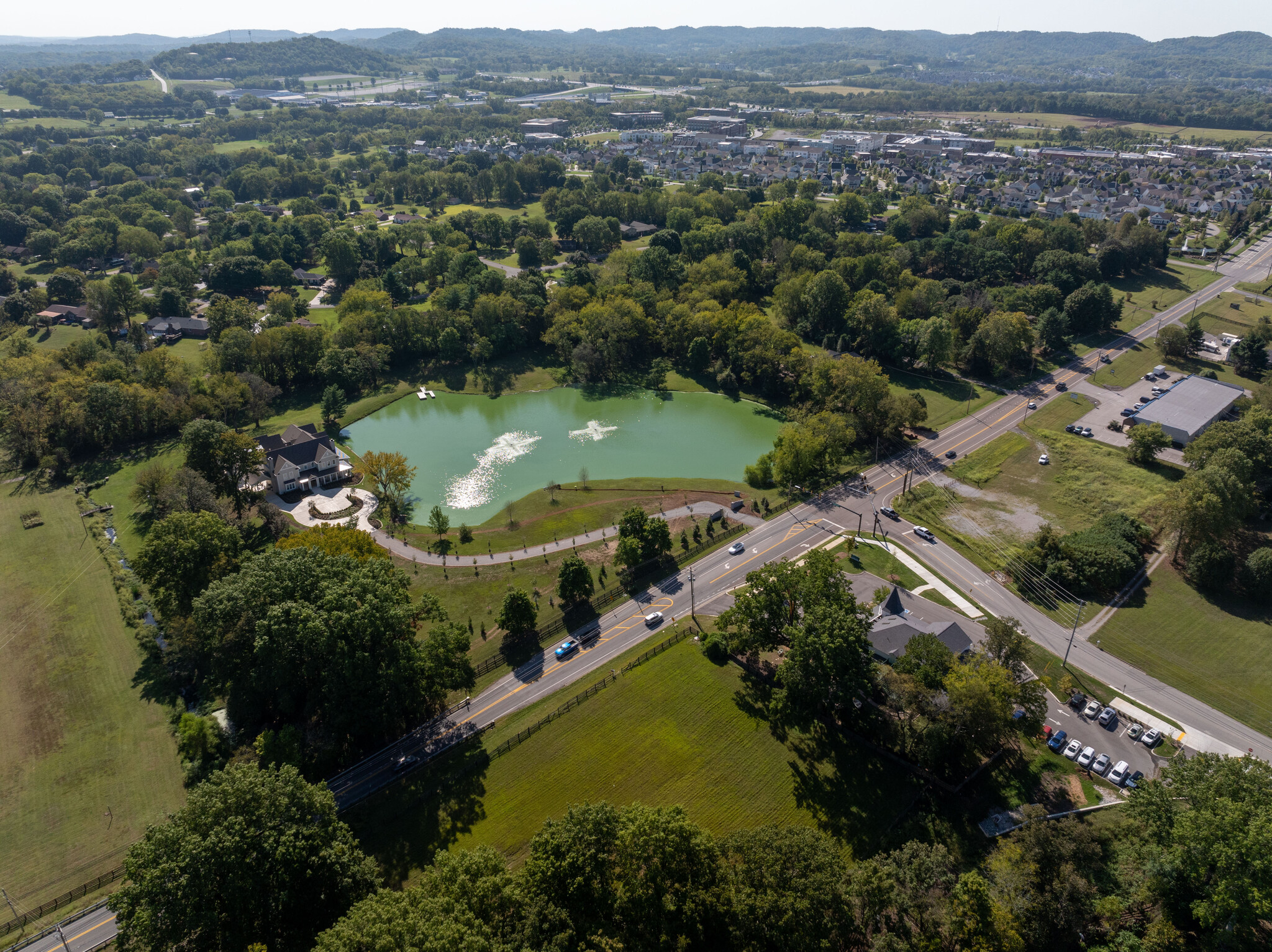 0 Lewisburg Pike, Franklin, TN for sale Aerial- Image 1 of 6