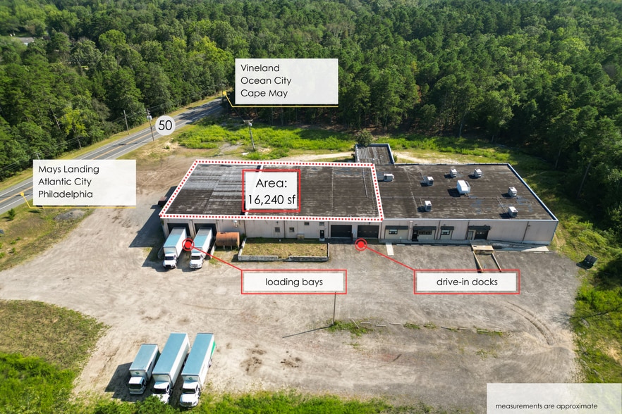 174 Route 50, Mays Landing, NJ à louer - Aérien - Image 2 de 13