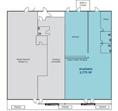 9430-9440 Mentor Ave, Mentor, OH à louer Plan d’étage- Image 1 de 1