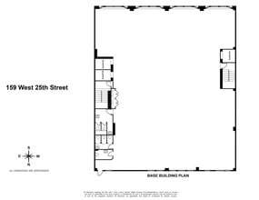 159 W 25th St, New York, NY for lease Floor Plan- Image 1 of 1