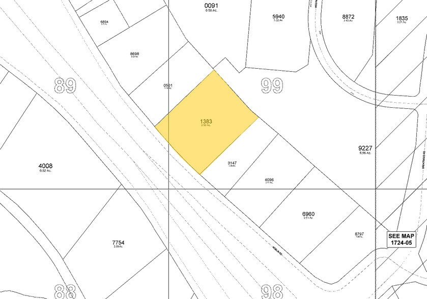 2539 Noblin Rd, Raleigh, NC à vendre - Plan cadastral - Image 2 de 8