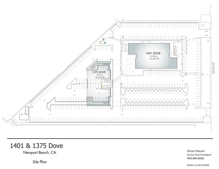 1401 Dove St, Newport Beach, CA for lease - Site Plan - Image 2 of 22